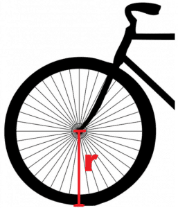 Fahrrad Reifen Radius