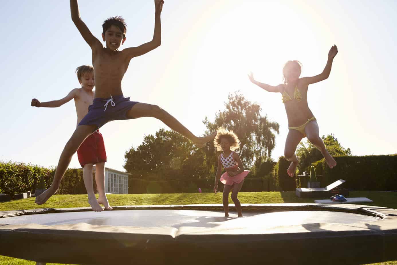 Bodentrampolin für Kinder