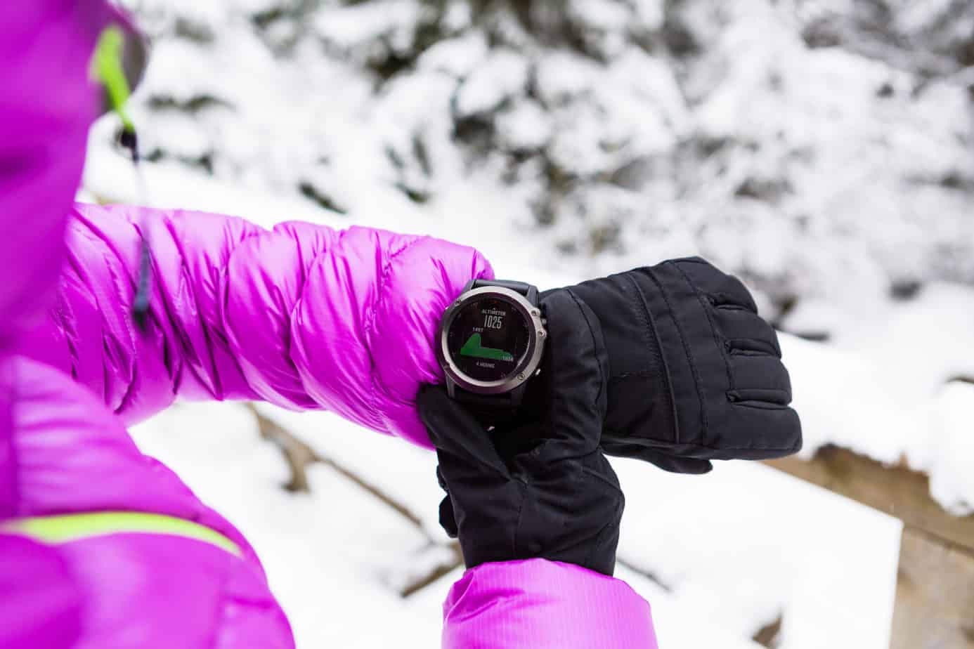 Garmin Fenix 6 Uhr mit Höhenmessung