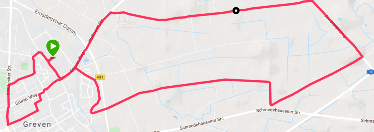GPS Route Vivoactive 4