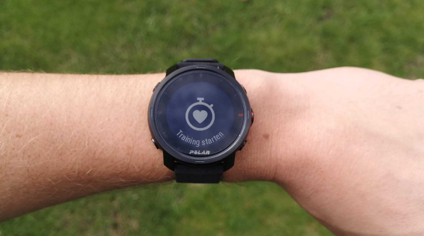 Polar Grit X Trainingsmodus