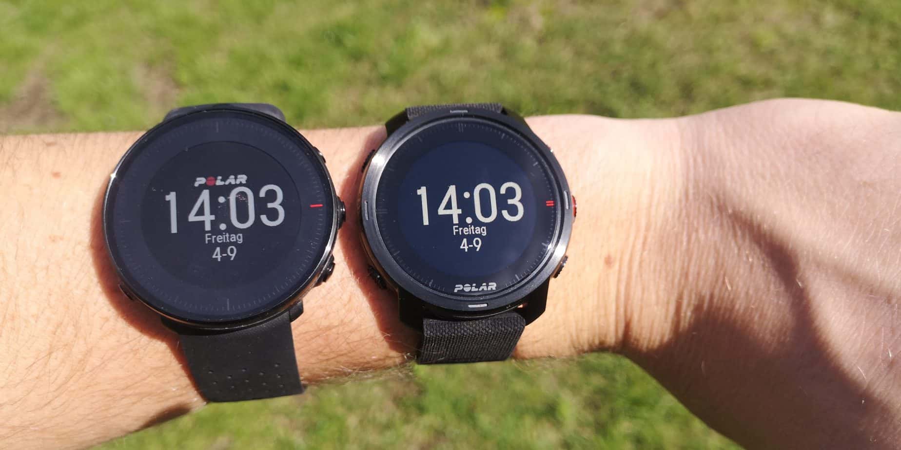 Polar Grit X vs Polar Vantage M
