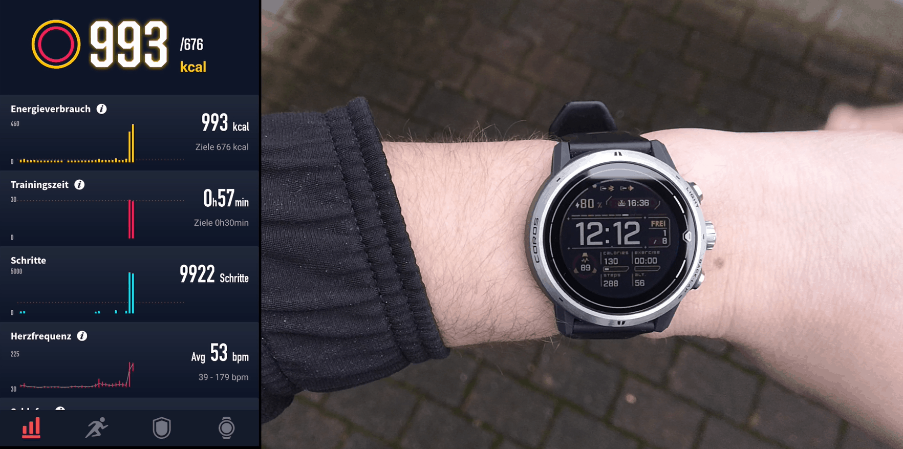 Coros Apex Pro App