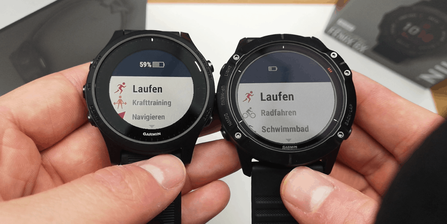 garmin fenix 6 vs forerunner 645