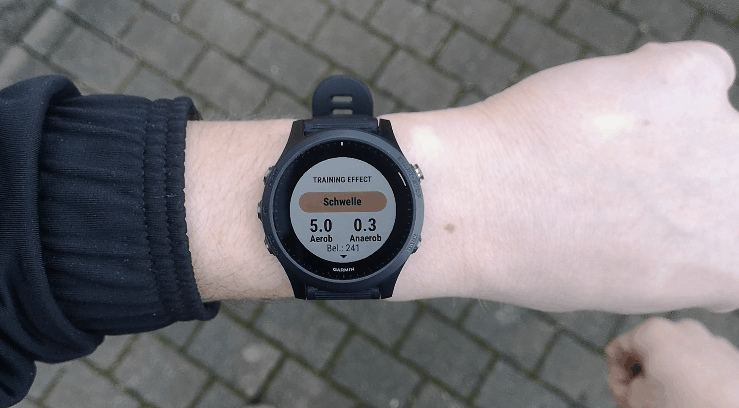 Garmin Forerunner 945 Aerober Anaerober Trainingseffekt