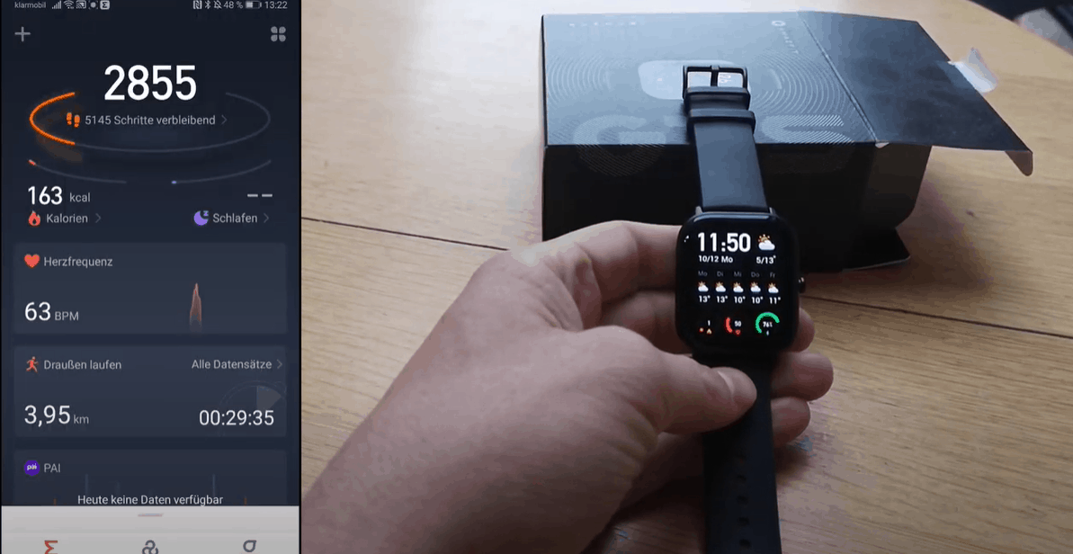 Huami Amazfit GTS App