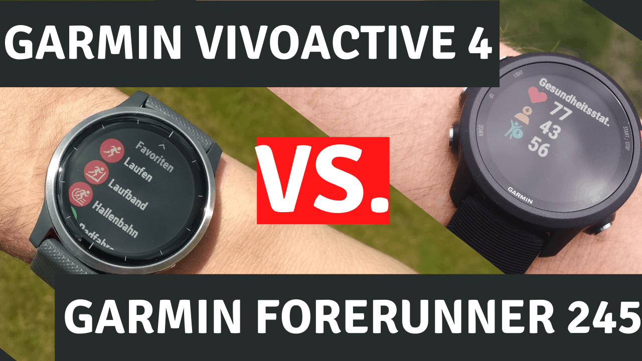 Garmin Vivoactive 4 vs. Garmin Forerunner 245