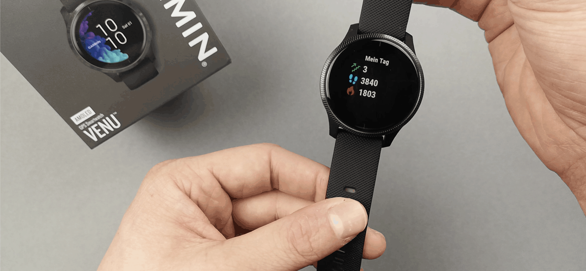 Garmin Venu Tagesübersicht