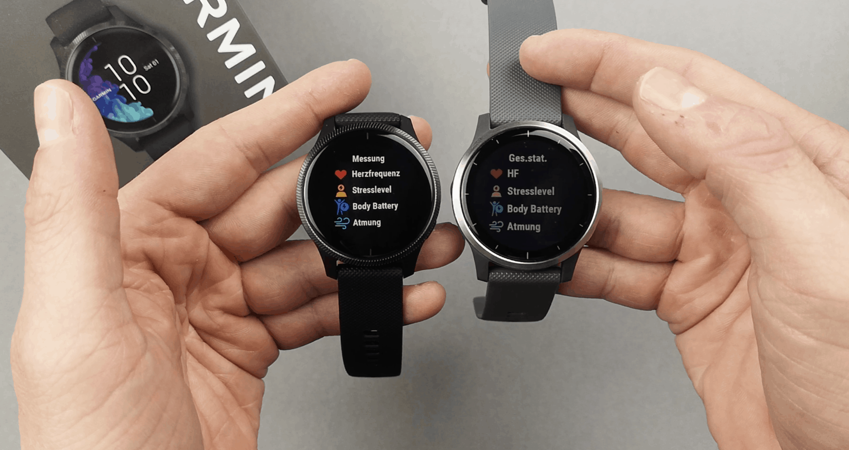 Garmin Venu Display vs. Vivoactive 4