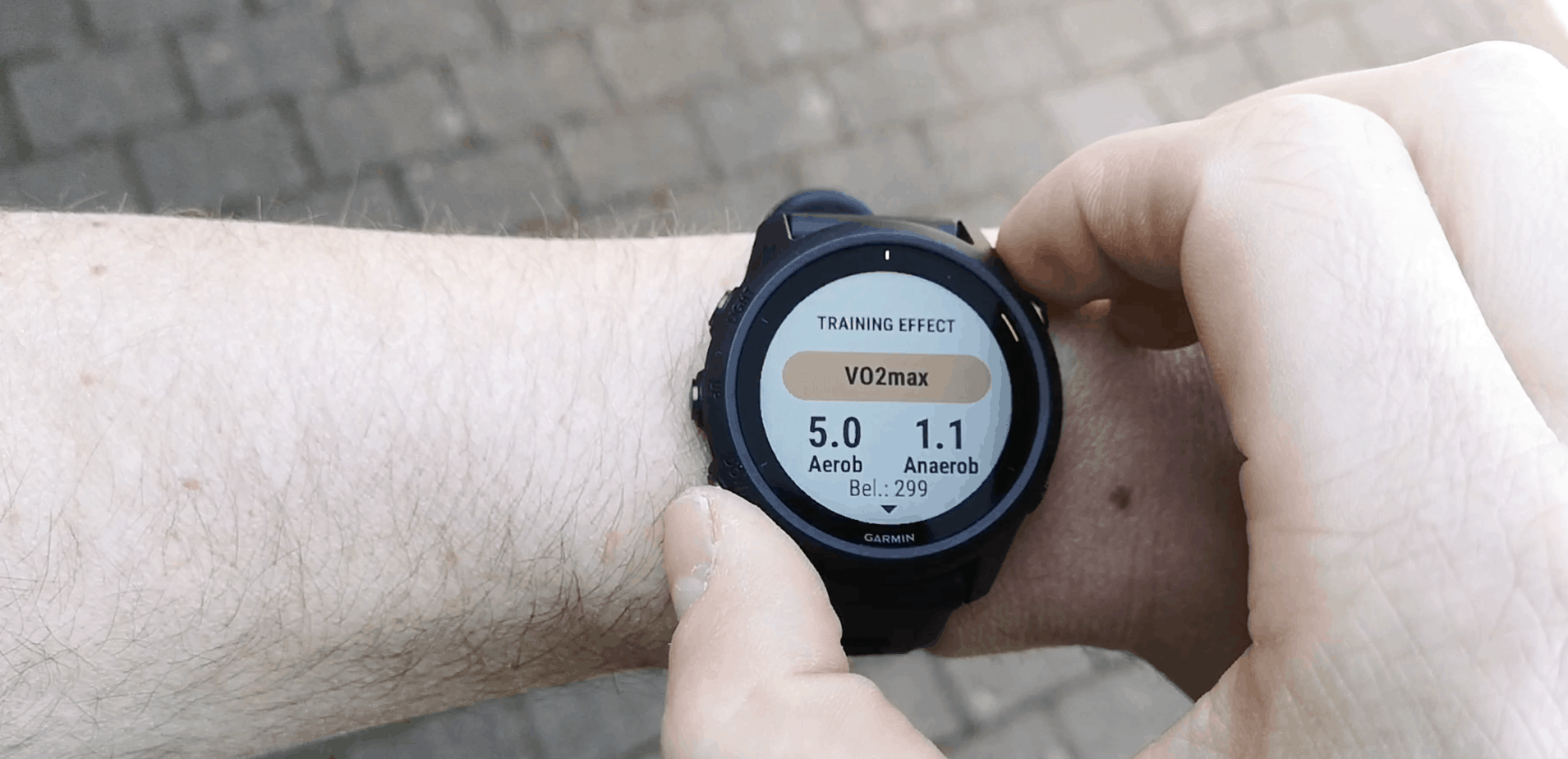 Garmin Forerunner 745 VO2max