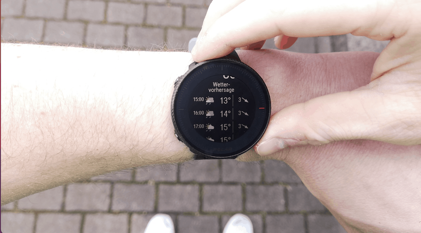Polar Vantage M2 Wetter