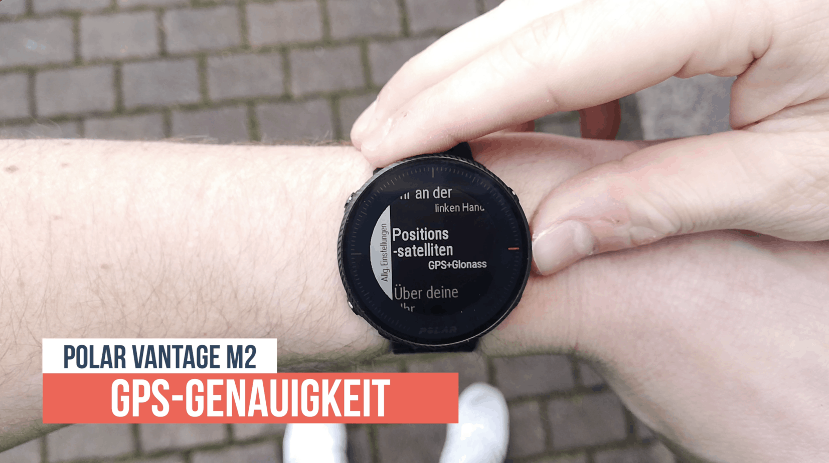 Polar Vantage M2 GPS-Genauigkeit