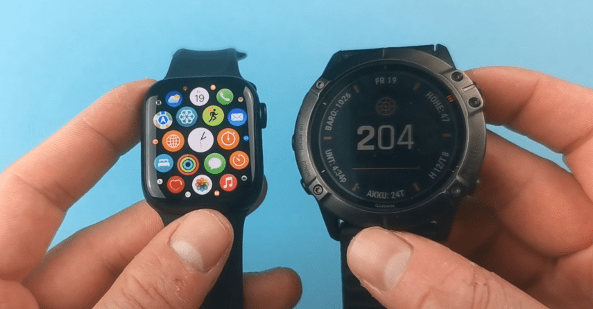 Apple Watch vs Garmin Fenix 6