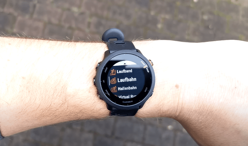 Garmin Forerunner 55 Laufmodi