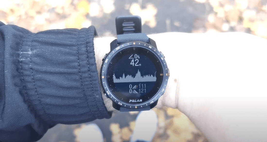 Polar Grit X Pro Höhenprofil