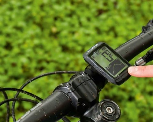Fahrradcomputer Display Ablesbarkeit