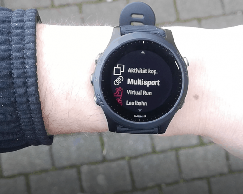 Garmin Forerunner 945 Multisportmodus