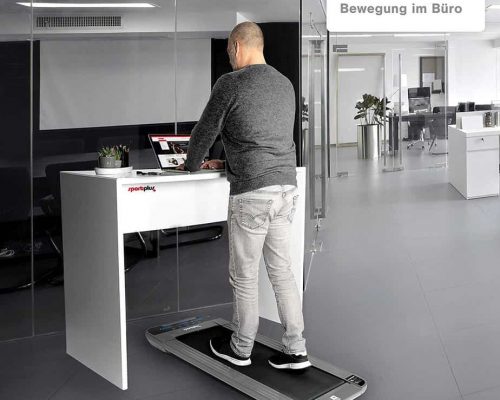 Schreibtisch Laufband fürs Büro