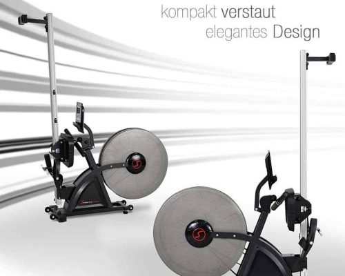 Sportstech 2in1 Rudergerät für Zuhause klappbar